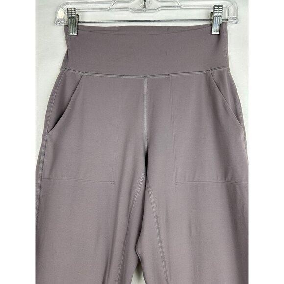 Lululemon Pants Womens 4 Purple Align Jogger 27" Crop Yoga Workout Nulu - Picture 8 of 11